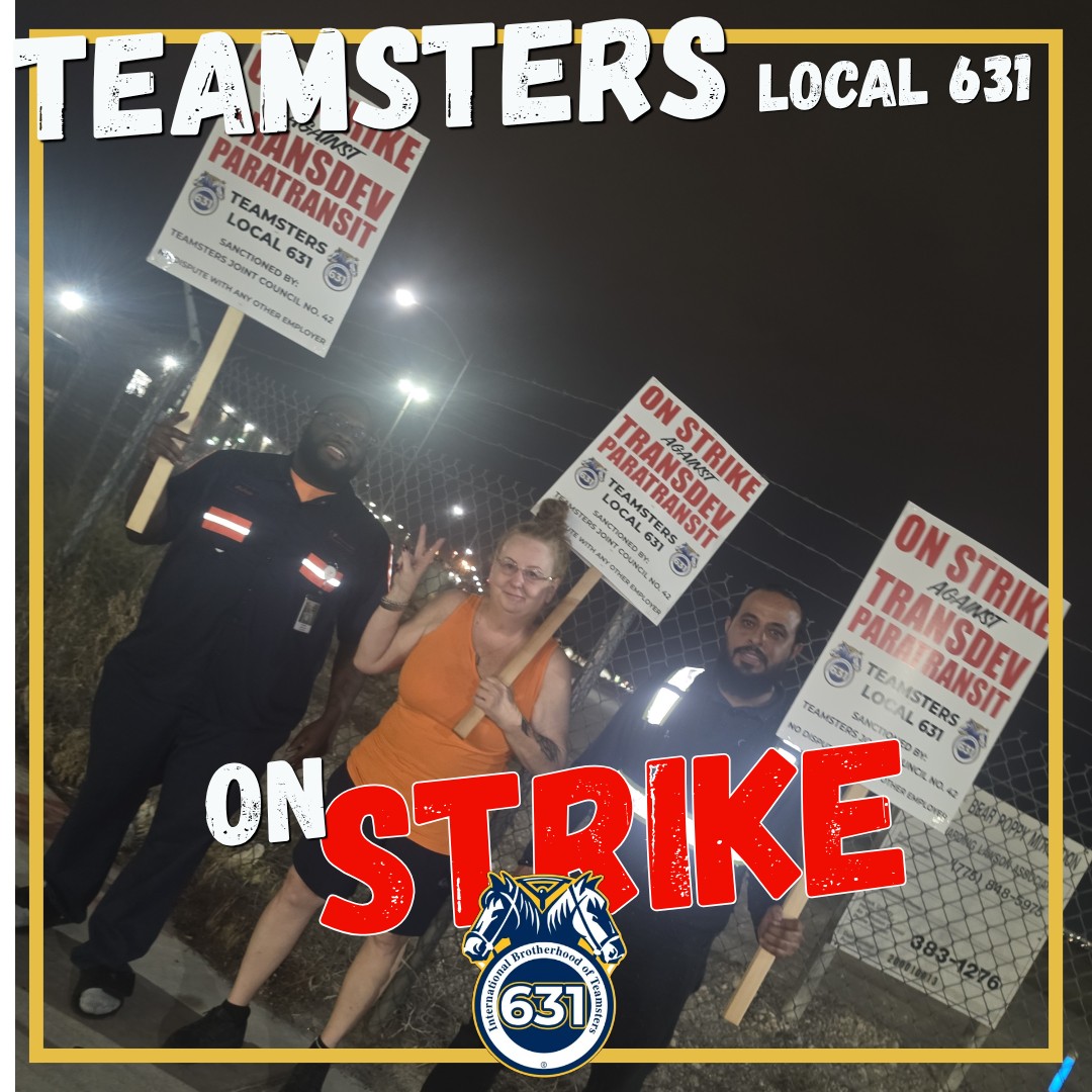 Example 2 of a member's photo in a union's branded campaign frame